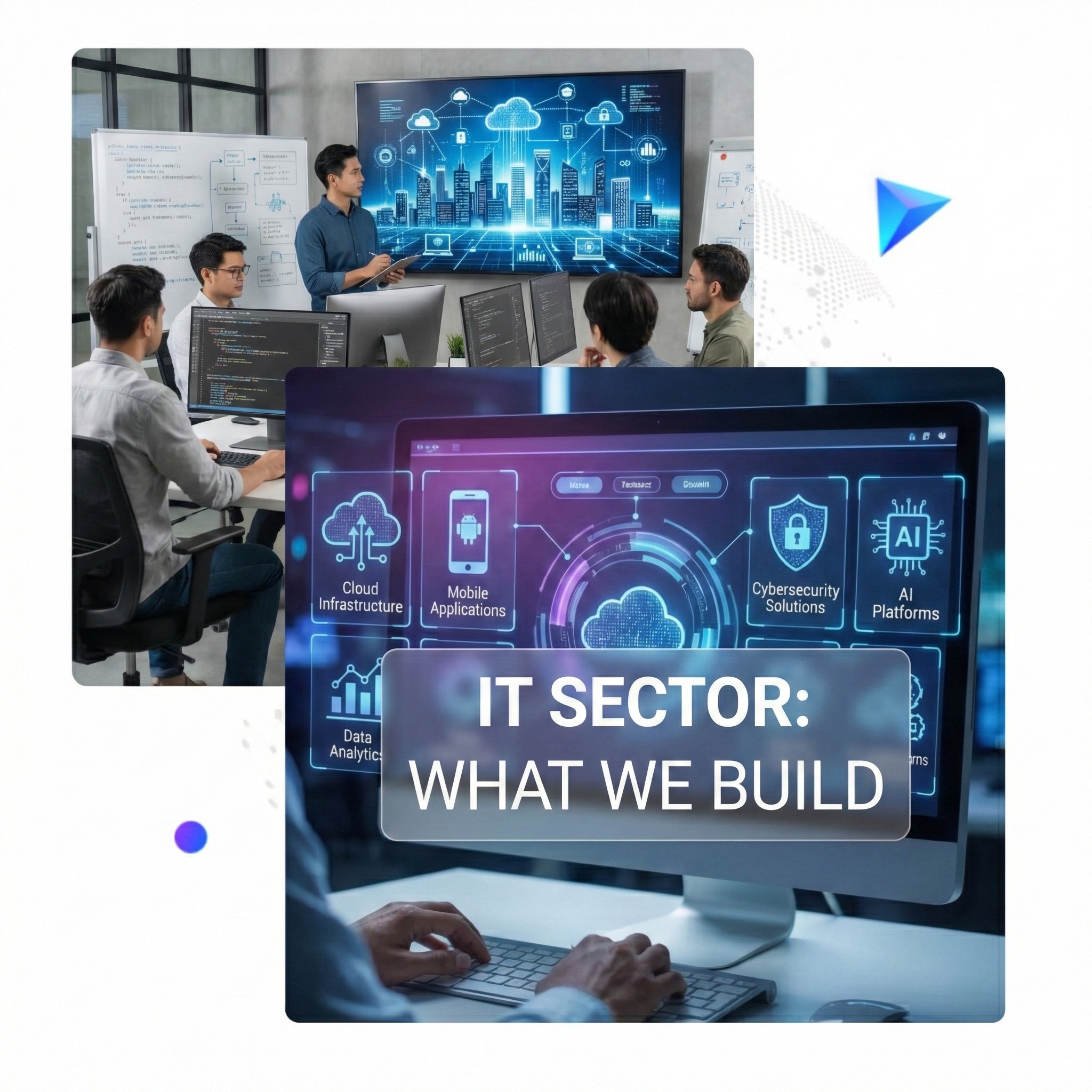 Software development services what we build illustration